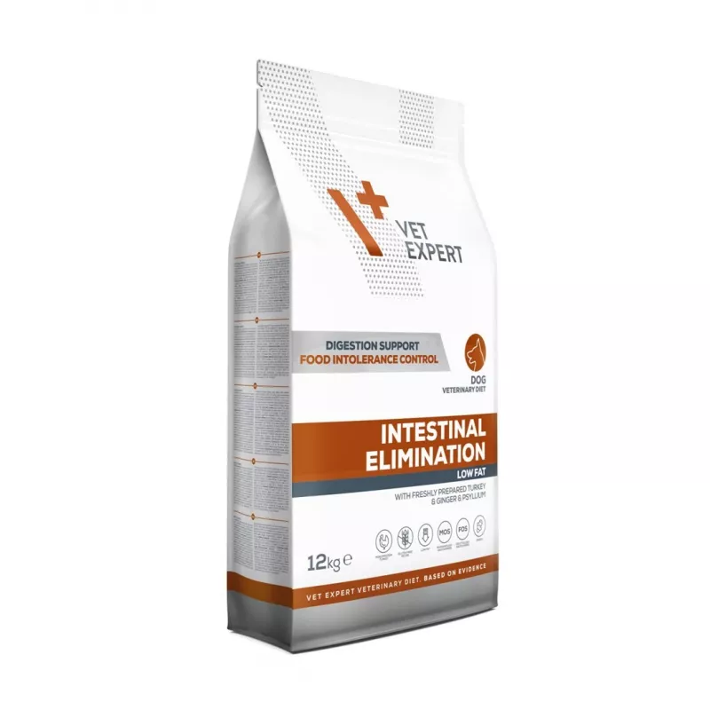 VET EXPERT Veterinary Diet Intestinal Elimination Dog – pienso para perros – 12 kg