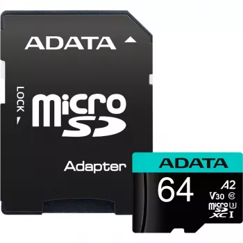 Memoria flash ADATA 64 GB MicroSDXC UHS-I Premier Pro