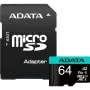 Memoria flash ADATA 64 GB MicroSDXC UHS-I Premier Pro