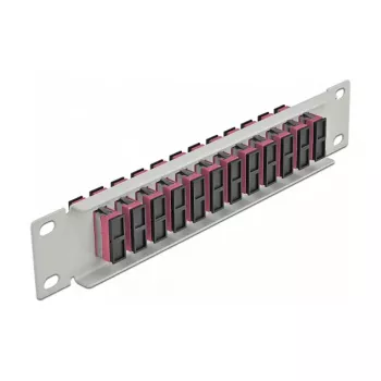 Panel de parcheo de fibra óptica DeLOCK 10