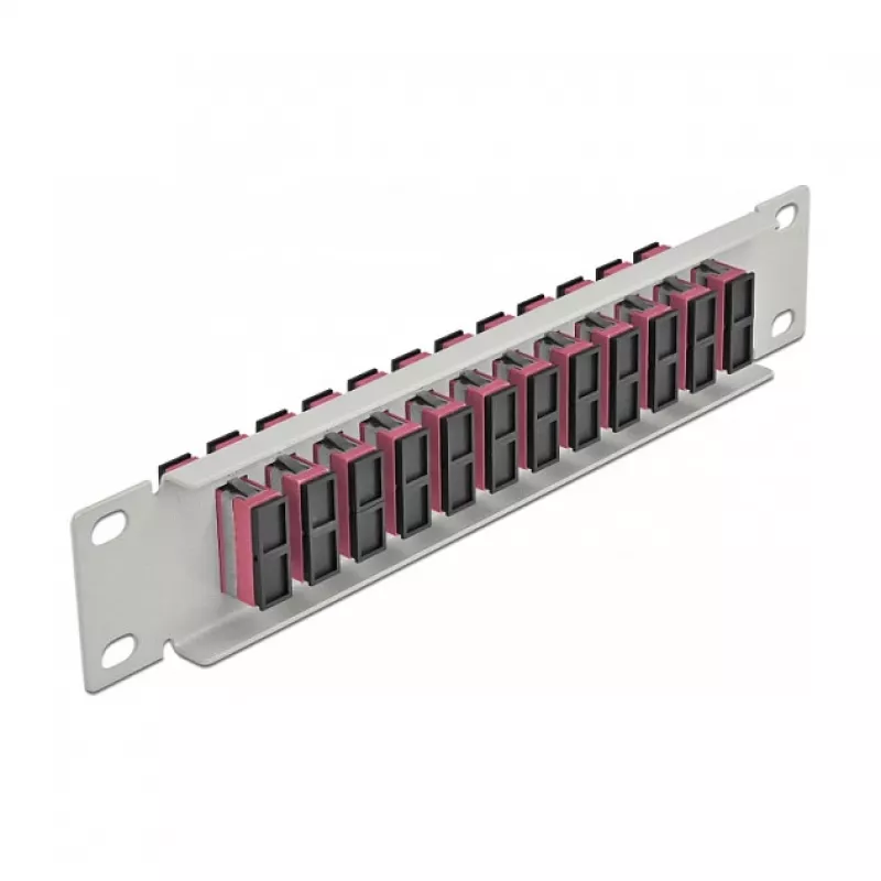 Panel de parcheo de fibra óptica DeLOCK 10