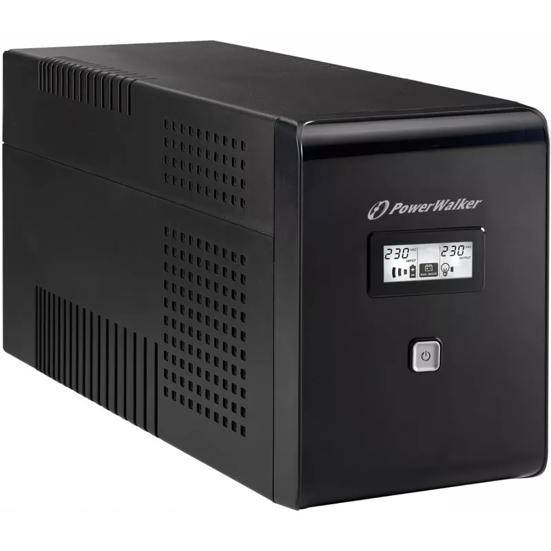 PowerWalker VI 2000 LCD 2 kVA 1200 W 2 salidas AC