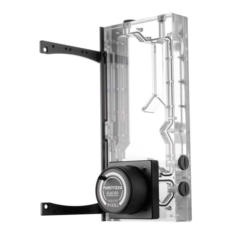 Depósito Phanteks R260C – placa trasera de acrílico transparente para D5 ARGB-LED