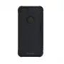 Funda tipo cartera Tellur para iPhone 8 — piel sintética, negra, con espejo