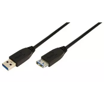 Cable USB LogiLink 2 m USB A - USB A 3.0 H/M