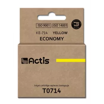 Tinta Actis KE-714 (sustituto de Epson T0714, T0894, T1004; estándar; 13,5 ml; amarillo)