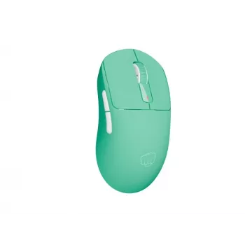 Ratón inalámbrico Fury Tanto T4 verde menta — DPI ajustable, receptor USB, diseño ergonómico