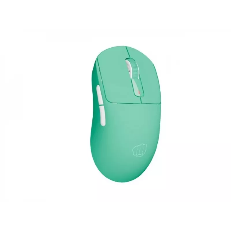 Ratón inalámbrico Fury Tanto T4 verde menta — DPI ajustable, receptor USB, diseño ergonómico