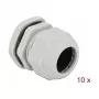 Prensaestopas DeLOCK 60227 gris plástico 10 uds.