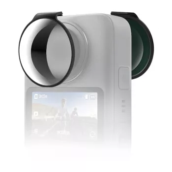 Filtro de densidad neutra ND64 Freewell para DJI OSMO 360 — ND64 (6 pasos) cristal óptico, rosca redonda de atornillar