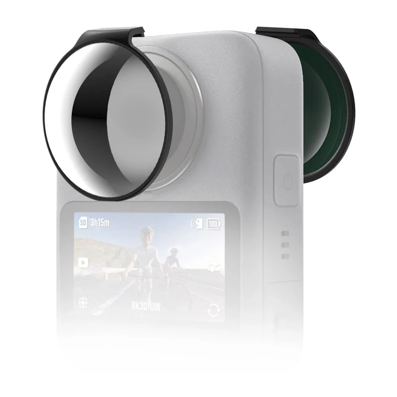 Filtro de densidad neutra ND64 Freewell para DJI OSMO 360 — ND64 (6 pasos) cristal óptico, rosca redonda de atornillar