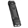 Linterna de mano Nitecore EDC29 carcasa de acero inoxidable, 2 LED, 15–6500 lm, IP54, recargable por USB
