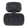 Cargador móvil RealPower 450476 batería portátil, smartwatch, tablet negro AC carga inalámbrica carga rápida interior