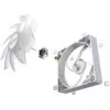 Ventilador de refrigeración Montech GF120 PWM ARGB 120 mm blanco, control PWM, iluminación ARGB