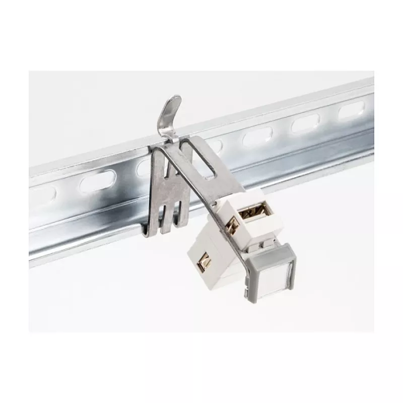Módulo Keystone DeLOCK 66477 plástico acero inoxidable 52,4 mm 60,7 mm 17,7 mm