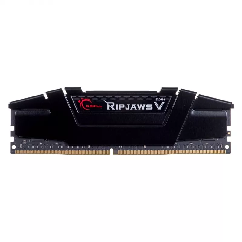 Memoria RAM G.SKILL Ripjaws V Series (Intel XMP) DDR4 64GB (4x16GB) 3200MT/s CL16-18-18-38 1,35V para ordenador de sobremesa UDIMM - negra (F4-3200C16Q-64GVK)