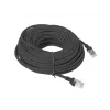 Cable de red LANBERG RJ-45 Cat5e PCU5-10CC-2000-BK, 20 m, U/UTP, conductor CCA, funda de PVC, negro