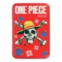 Cartas Paladone One Piece en lata metálica — tamaño baraja estándar