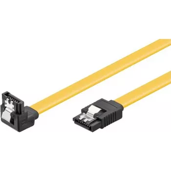 Cable S-ATA para HDD Wentronic Goobay, 0,3 m - S-ATA tipo L > tipo L 90° (95018)
