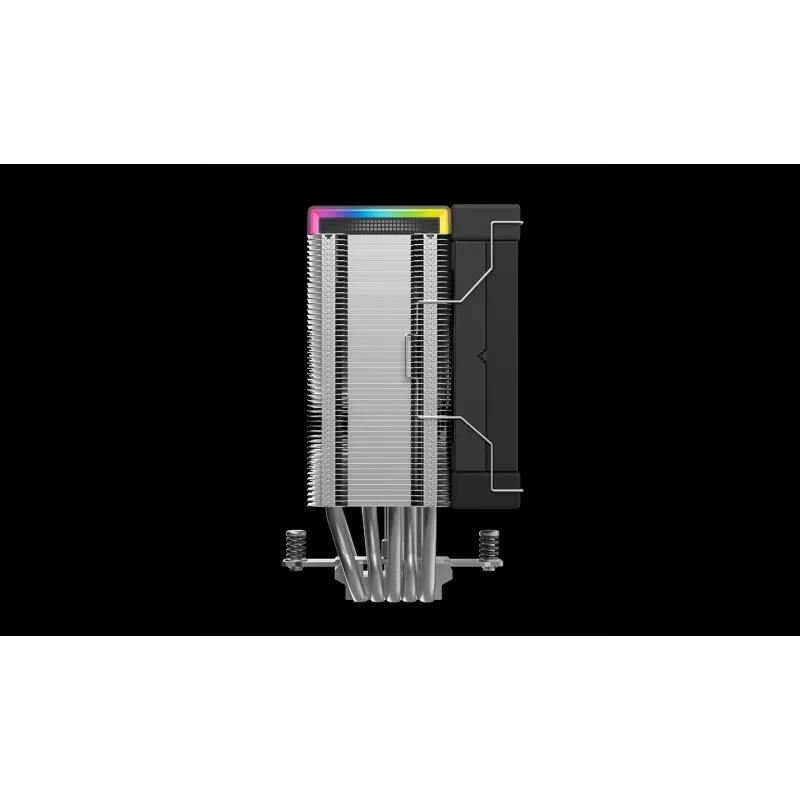 Refrigerador de aire DeepCool AK500S Digital SE — ventilador de 120 mm, compatible con zócalos LGA1700/AM5/AM4 e Intel LGA115x/1200, negro
