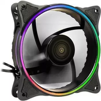 Ventilador Inter-Tech 88885552 Sistema de refrigeración para PC 12 cm Negro