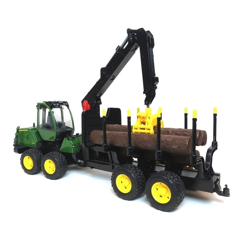 Bruder John Deere 1210E Forwarder con pinza