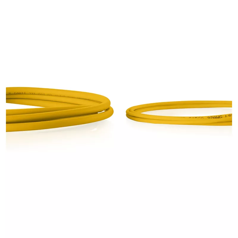 Cable de red CAT6 U-UTP fino, DIGITUS DK-1618-050S-Y, 5 m, amarillo