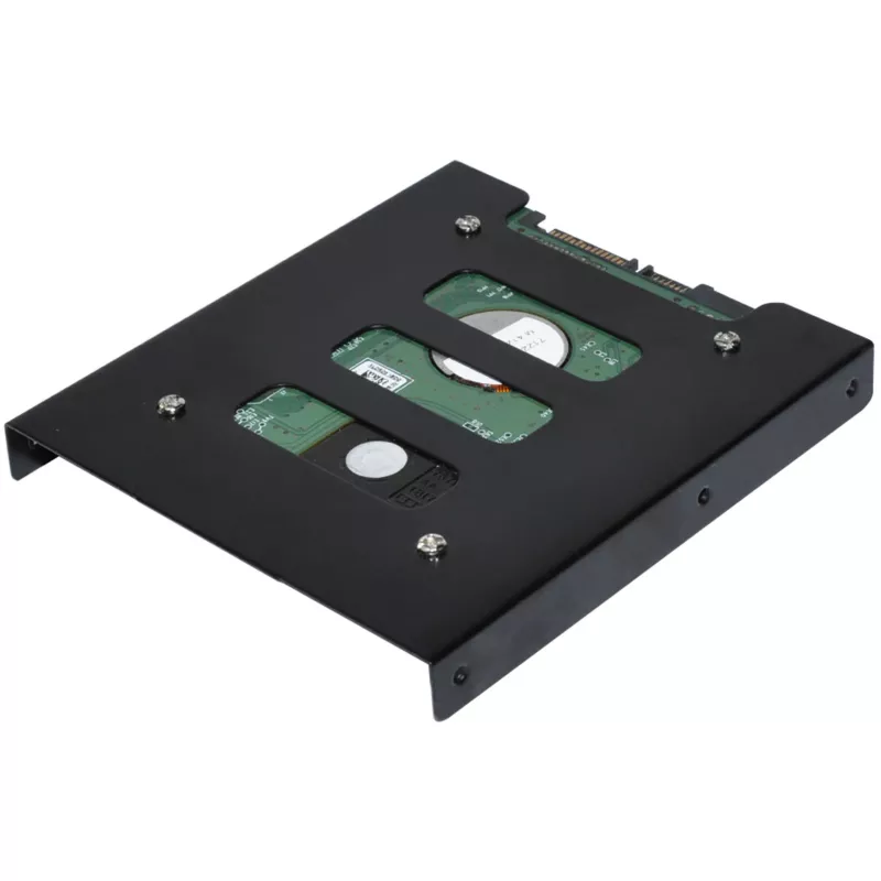 Marco de montaje ultron interno 1x2.5 SSD/HDD metal negro (377213)