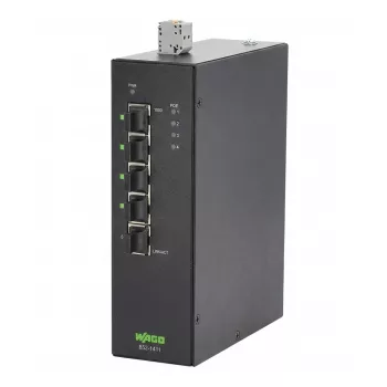 WAGO Industrial -ECO852-1411/000-001-Switch, 5 puertos 1000Base -T