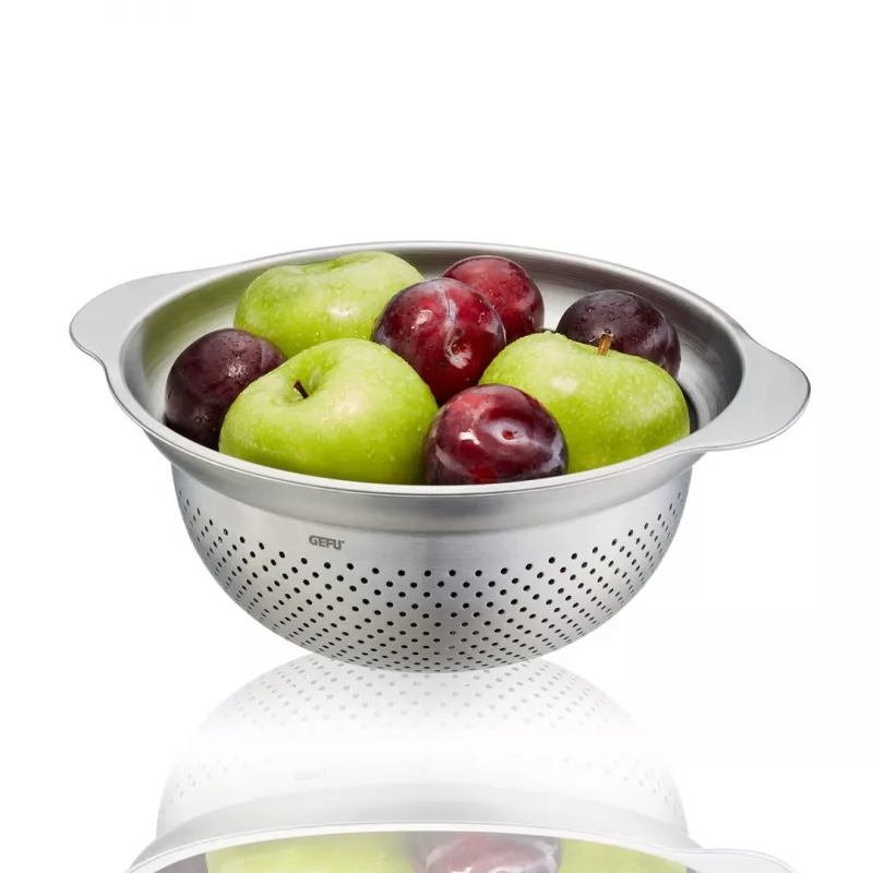 Colador GEFU PREMIO G-28131, 23 cm acero inoxidable colador de cocina