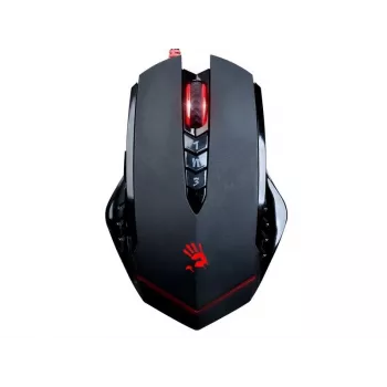 Ratón gaming A4Tech Bloody V8m — 3200 DPI, 8 botones, V-Track óptico, USB Type-A, negro