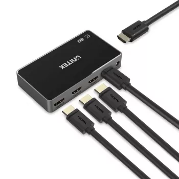 Divisor de vídeo HDMI UNITEK V1109A 4x HDMI 4K 1.4b