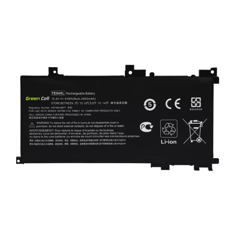 Battery Green Cell HP180 para HP Omen Pavilion 15-AX 15-BC