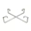 Soporte de cables Extralink Four arms aluminium frame S500 — 500 x 500 x 70 mm, escritorio/pared, aluminio