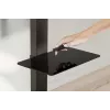 Soporte de TV de suelo GEMBIRD TVS-86ST-01 para televisores de 43–86 pulgadas, negro, base de vidrio templado, VESA 100x100–600x400, máx. 60 kg
