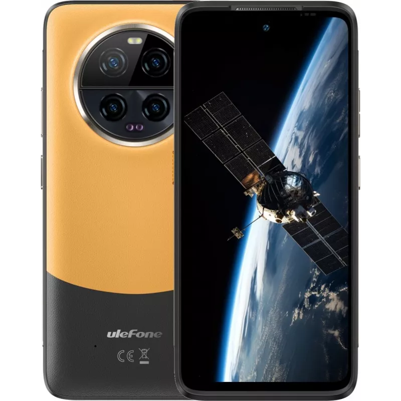 Smartphone robusto UleFone Armor 23 Ultra 5G – 12 GB RAM, 512 GB almacenamiento, naranja