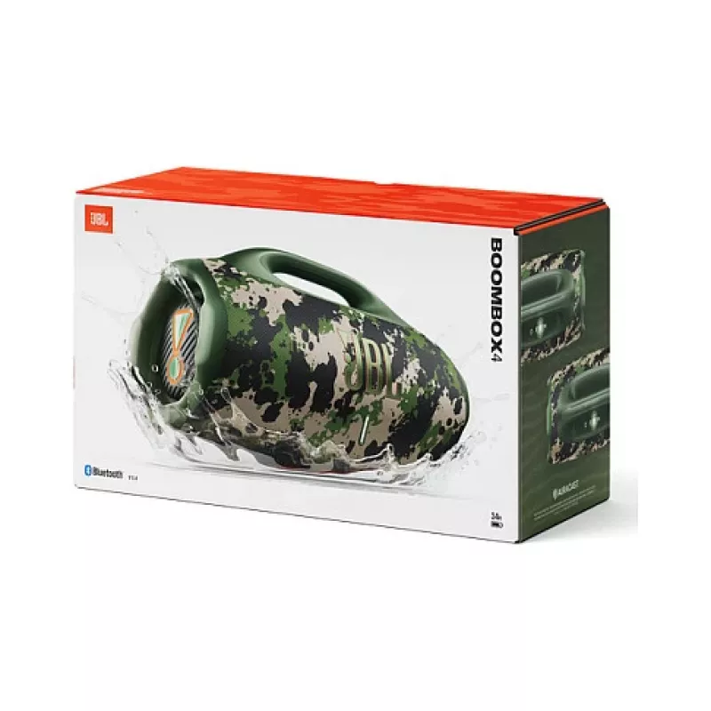 Altavoz para fiestas JBL Boombox 4 Camouflage 180 W Inalámbrico Bluetooth