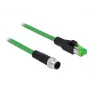 Cable de red DeLOCK 85438 RJ45 Ethernet Cat6 2m negro