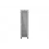 Armario rack de suelo LANBERG 19 pulgadas 42U 600×600 mm gris con puerta de cristal y LCD (flat pack)