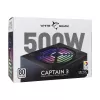 Fuente de alimentación White Shark GPSU-W500F Captain 3 500W