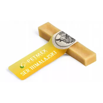 Snack masticable natural para perros PETMEX queso del Himalaya M 80 g para perros medianos 10–25 kg, sin cereales, sin azúcar