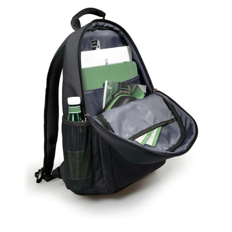 Mochila informal Port Designs Eco SYDNEY negra PET 330x180x440mm
