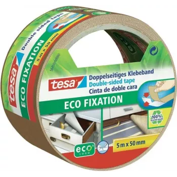 Cinta adhesiva de doble cara tesa® ECO FIXATION (L x An) 5 m x 50 mm plástico 56450 contenido: 1 rollo (56450-00)