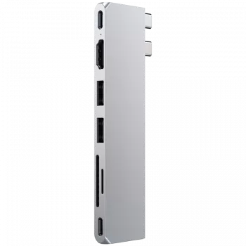 Satechi ST-HUCPHSS docking station para portátil y replicador de puertos docking USB 3.2 Gen 2 (3.1 Gen 2) Type-C plata (ST-HUCPHSS)
