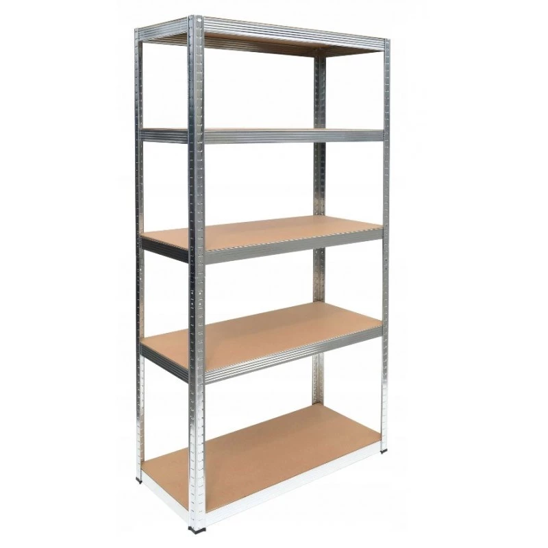 Topeshop Estantería de almacenamiento G9030 Estantería para herramientas de jardín, independiente, acero galvanizado, MDF