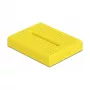 Placa de prototipado DELOCK 18320 — placa de prototipado de plástico, amarillo, 36×46×10 mm