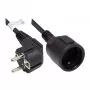Good Connections alargador Schuko negro 2 m