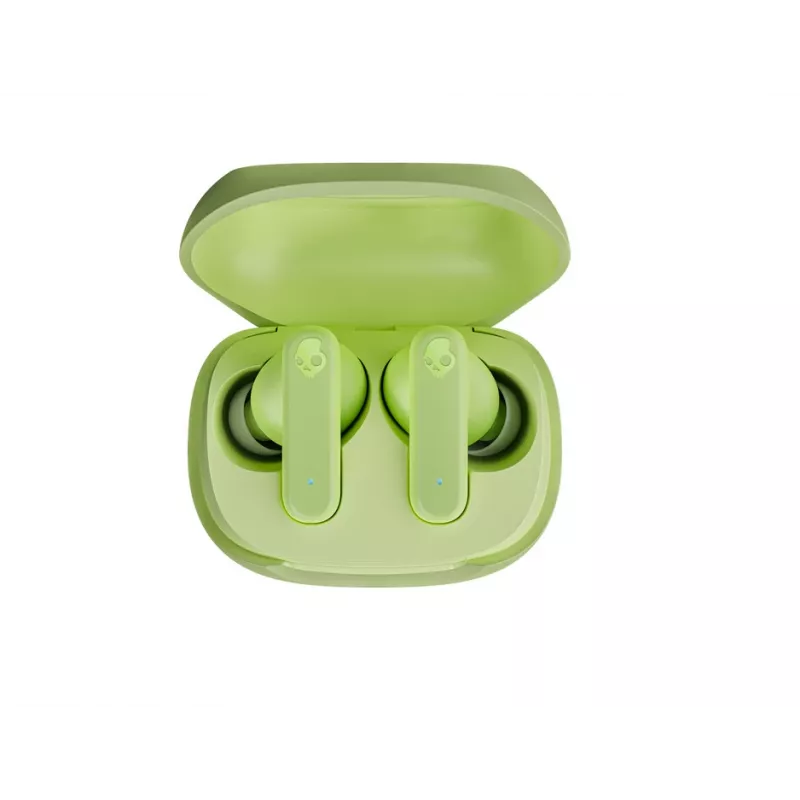Auriculares in-ear True Wireless Skullcandy Smokin' Buds – verde, intraurales, 20–20000 Hz, 0,0406 kg