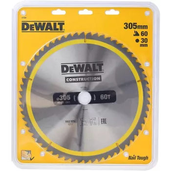 Hoja de sierra circular DeWALT DT1960-QZ