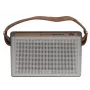 Altavoz portátil Denver BTS-200 MK2 Marrón, Plata